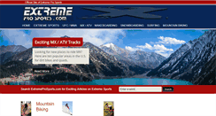 Desktop Screenshot of extremeprosports.com